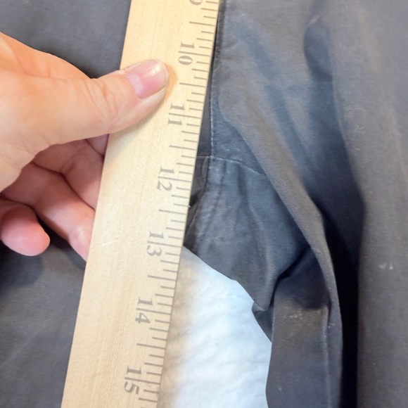 Calvin Klein Pants Mens Size 38x32 Black Slim Fit Casual Canvas Lightweight - Picture 4 of 11